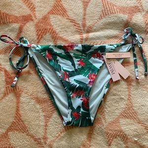 Victoria Secret New side tie bikini bottom M